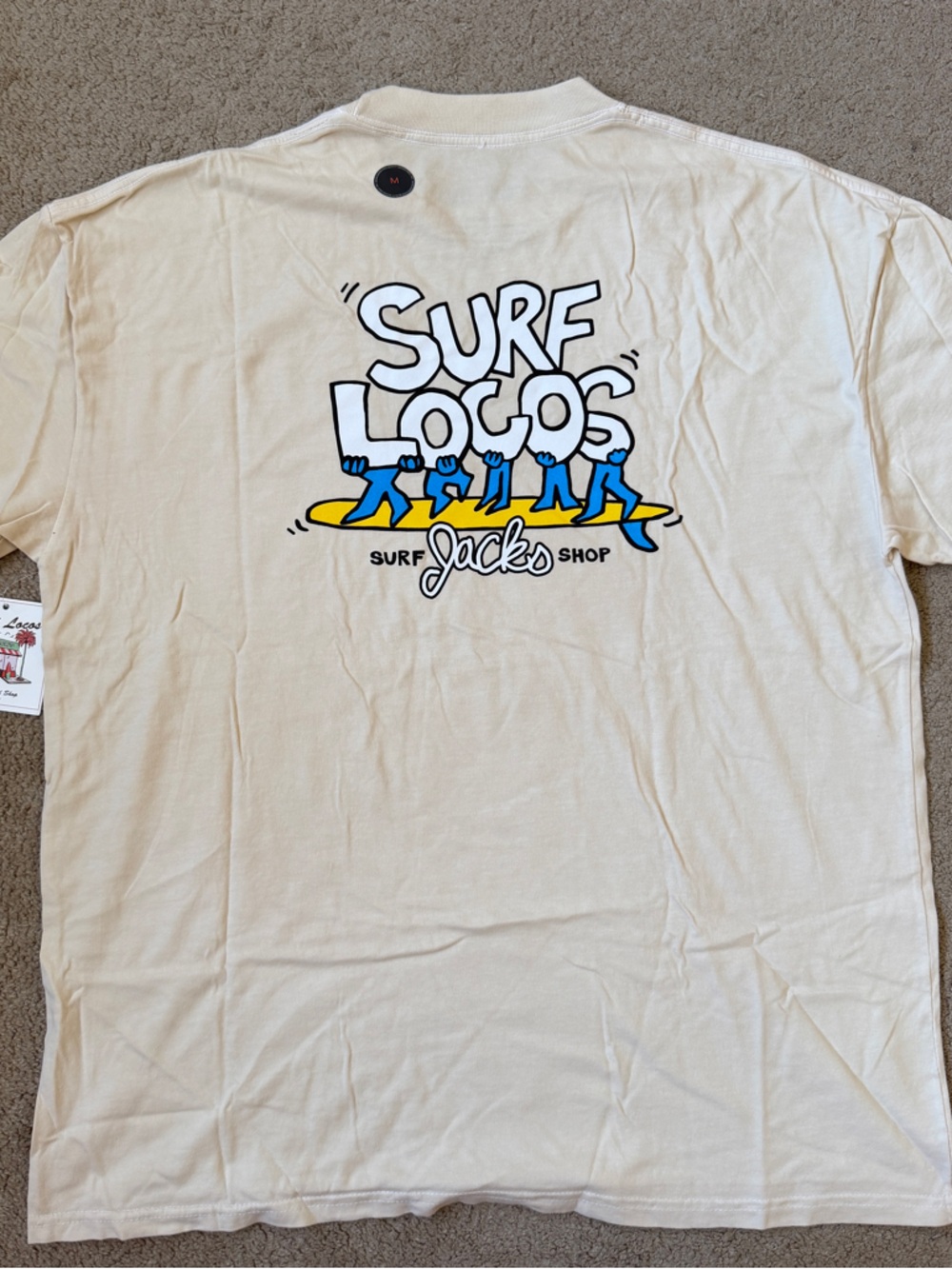 Surf locos x jacks tee